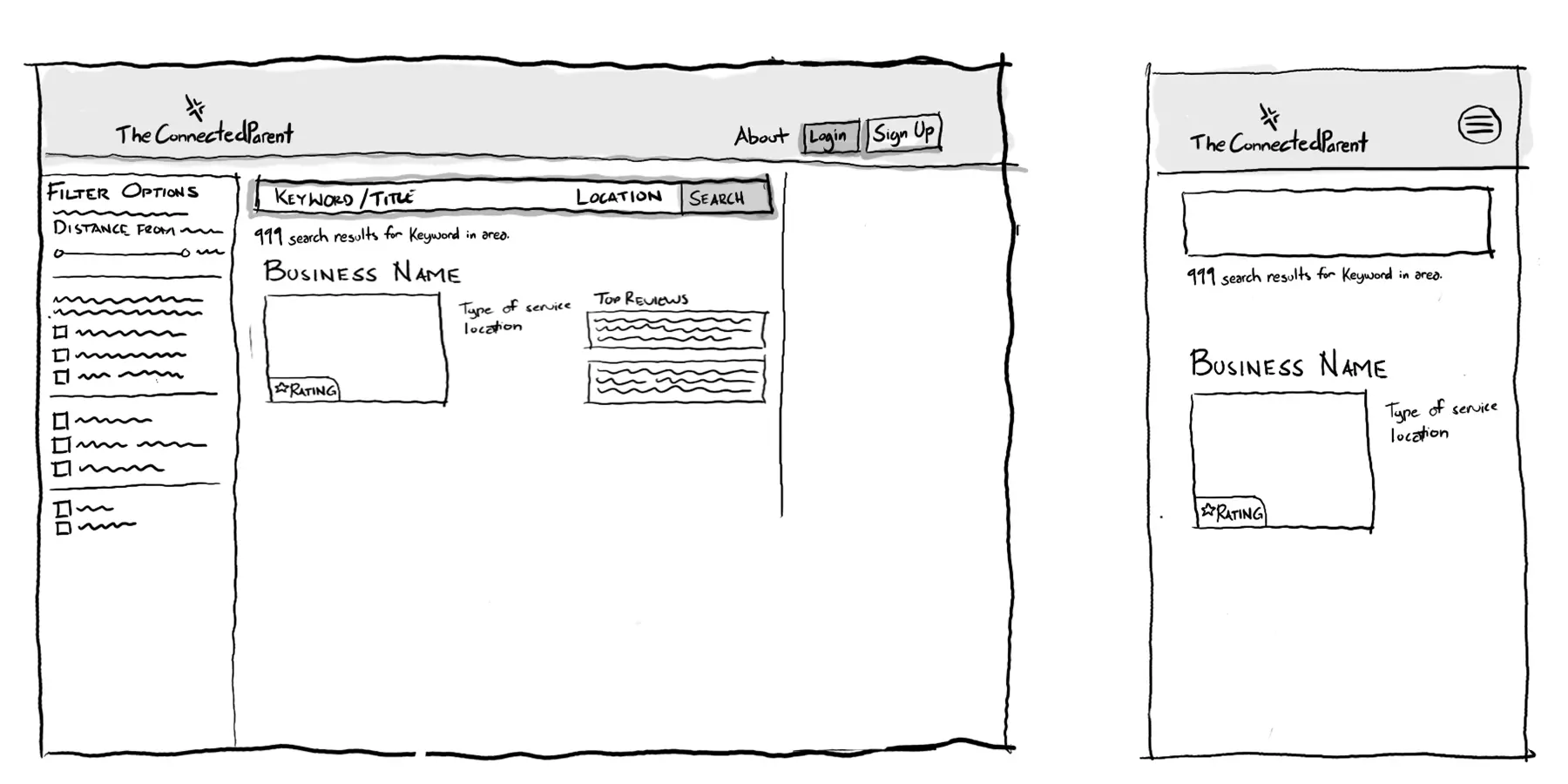 Lofi Wireframes 2